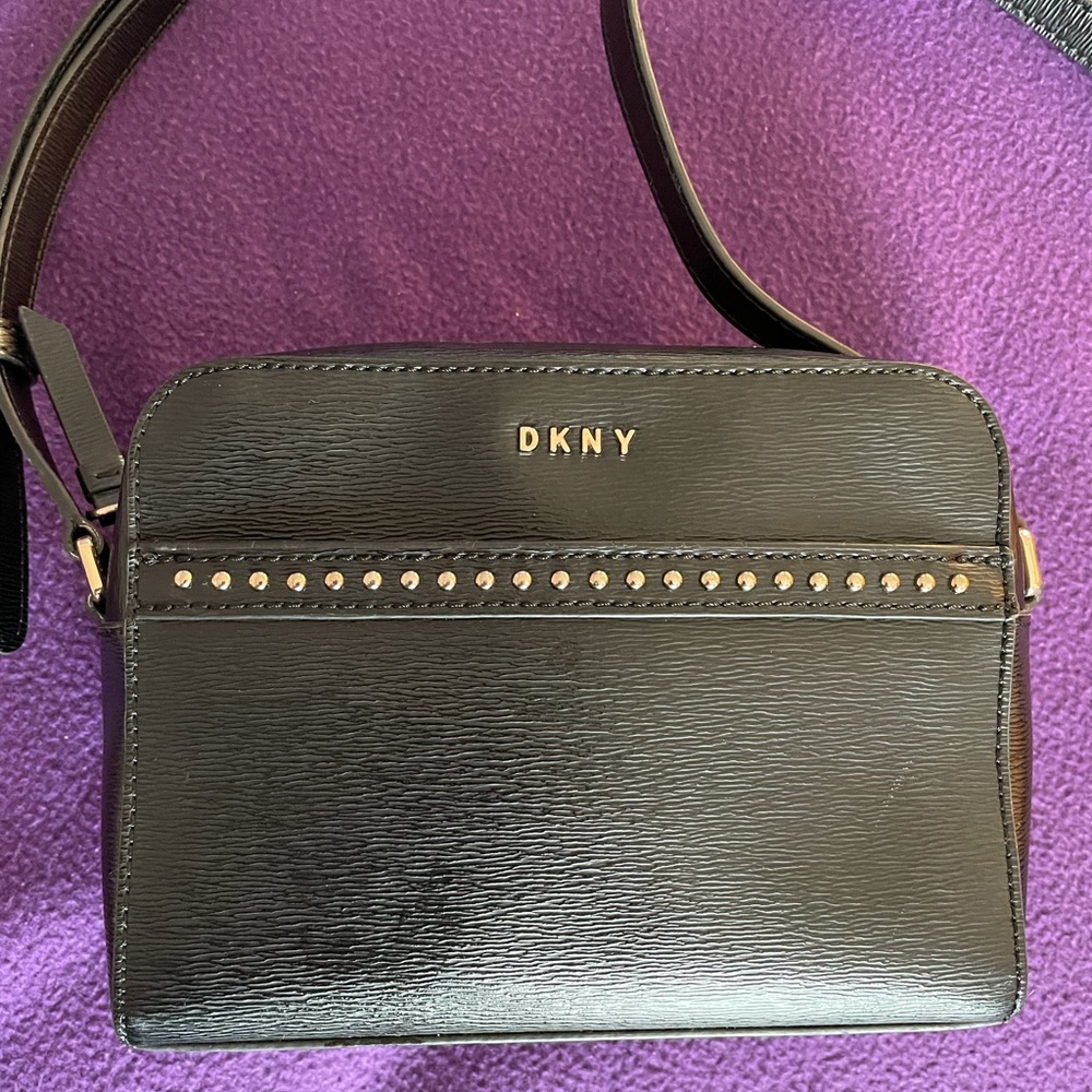 DKNY Black Bag with Gold details
